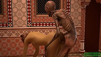 3d-Cartoon-Parodie: Zombie-Sex Mit Einem Geilen Sklaven