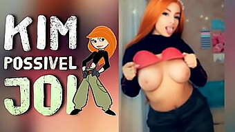 Kim Possible'S Jerk Off Instruction Challenge For A Hot Teen With Big Boobs And Ass.