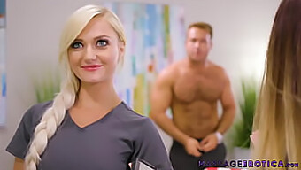 Morgan Rains Sinnliche Massage Führt Zu Intensiver Penetration Und Gesichtsbesamung